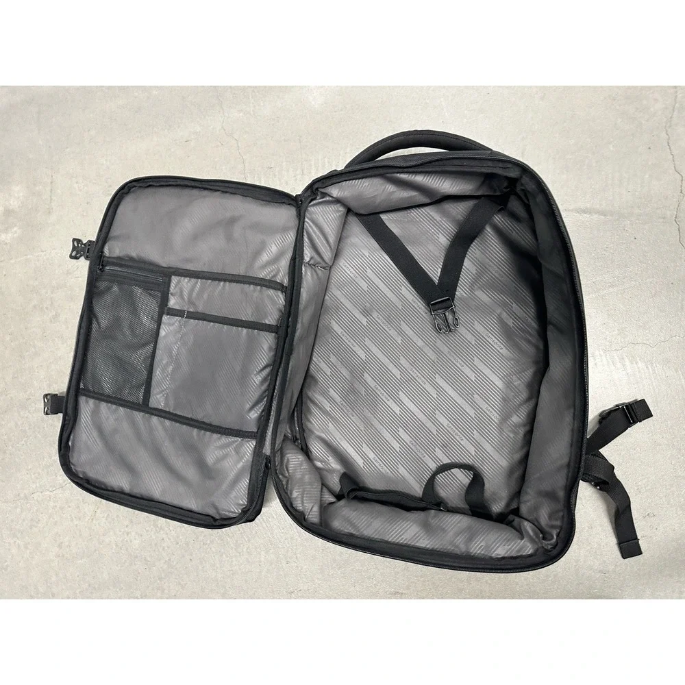 Samsonite Sintra 15.6 Laptop Travel Backpack Black Carry On Clamshell Bag